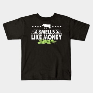 Smells like money Kids T-Shirt